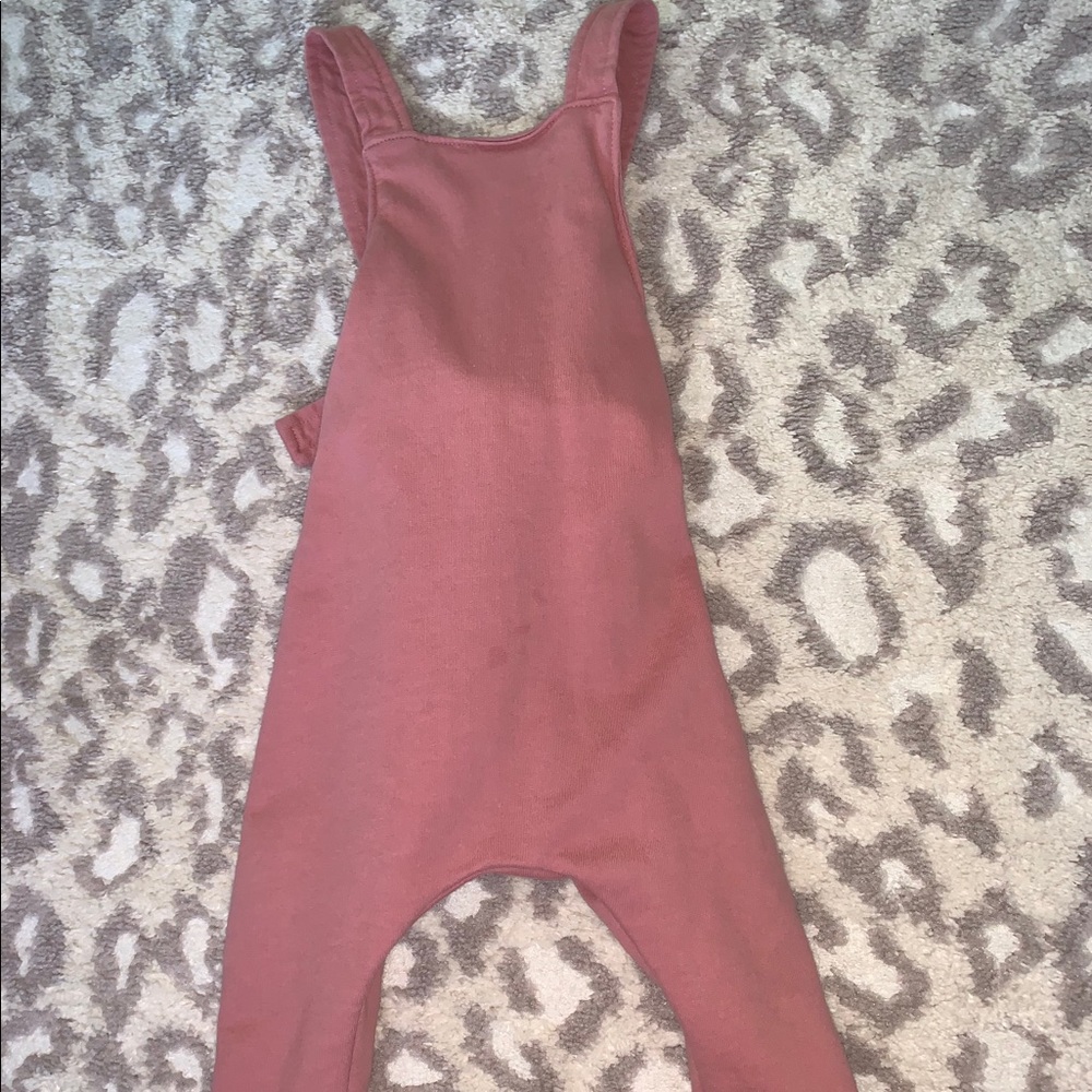 Adorable Pink Cotton Overall